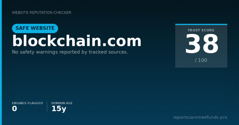 blockchain.com — Safe Website