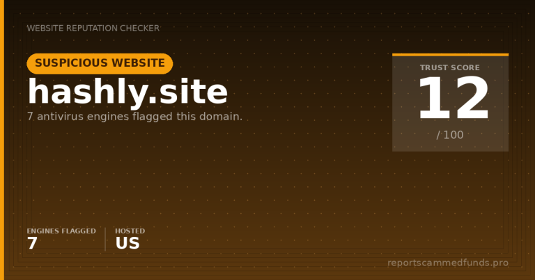 hashly.site — Suspicious Website