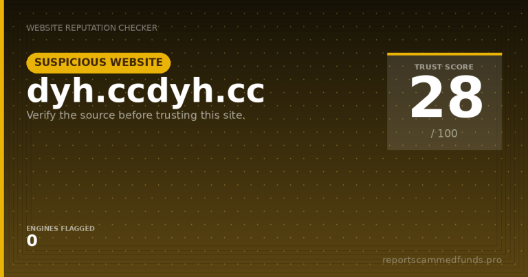 dyh.ccdyh.cc — Suspicious Website