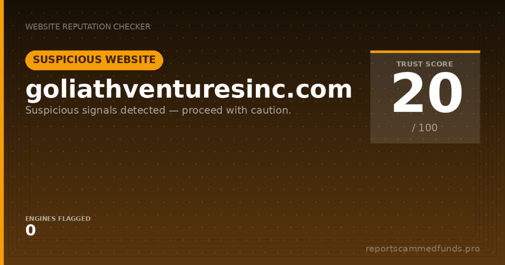 goliathventuresinc.com