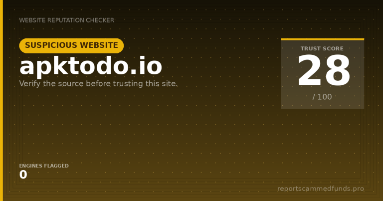 apktodo.io — Suspicious Website