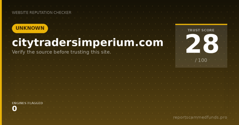 citytradersimperium.com — Unknown