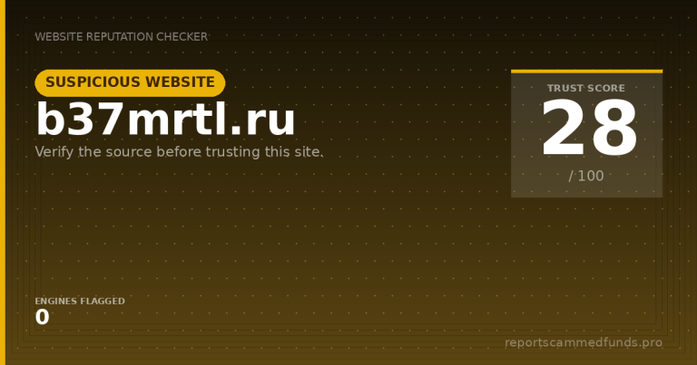 b37mrtl.ru — Suspicious Website