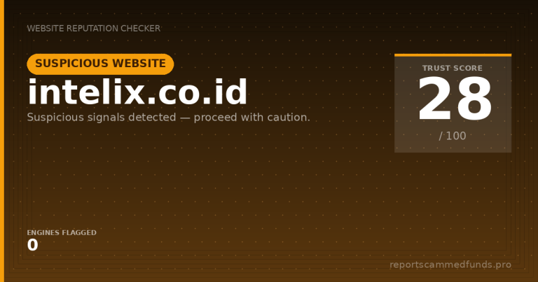 intelix.co.id — Suspicious Website
