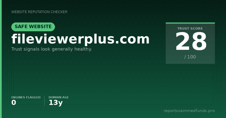 fileviewerplus.com — Safe Website
